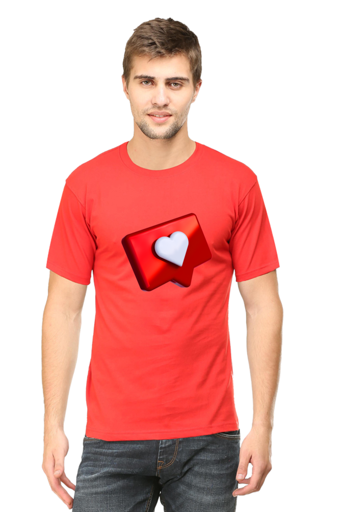 Elevate Your Romance: Fall in Love with Bluelander's Cotton Half Sleeve Tees!