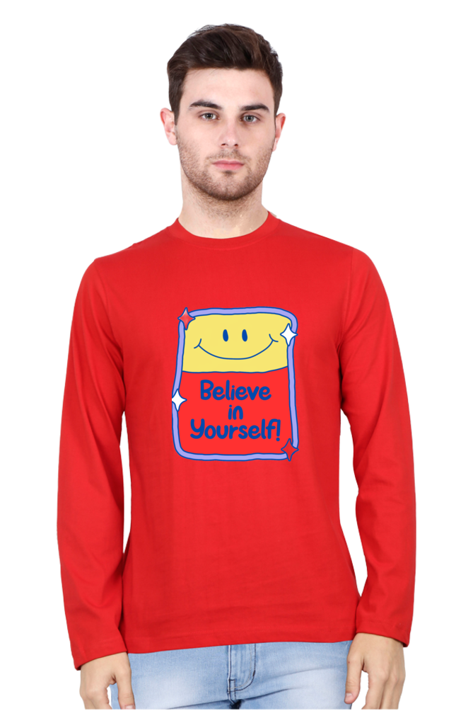 Sleeve it to Believe it: Embrace Your Journey with Bluelander's Full Sleeve Tee!