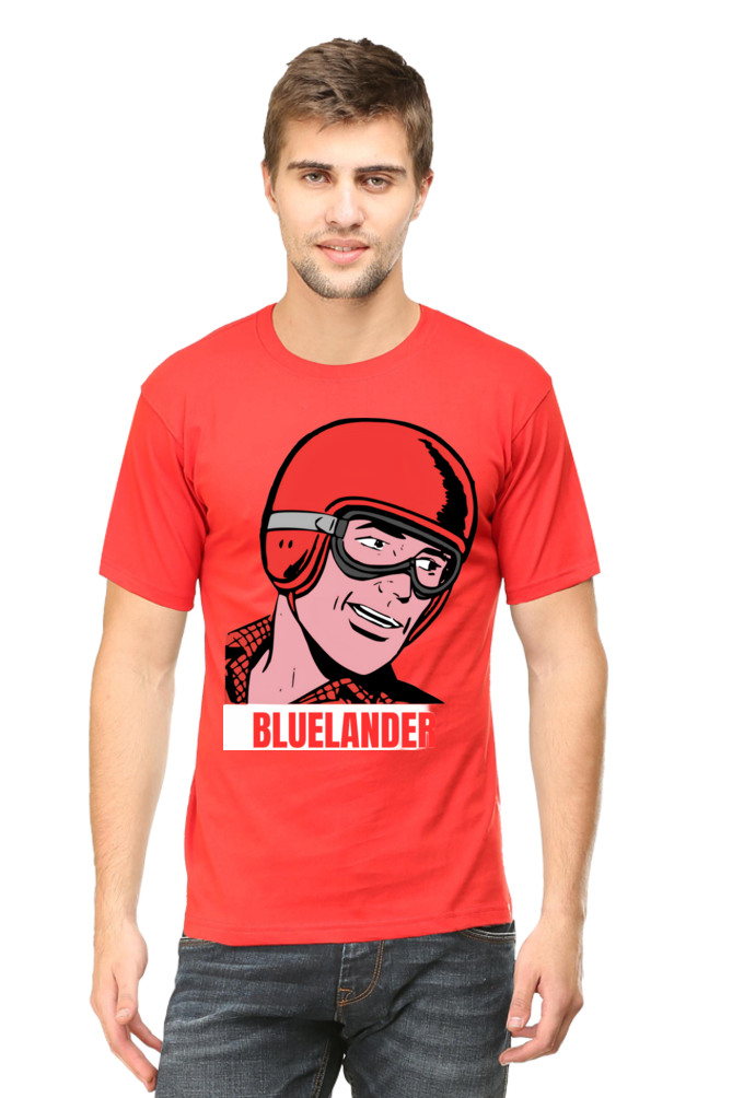 Elevate Your Style with Bluelander's Cotton Half Sleeve T-Shirt!