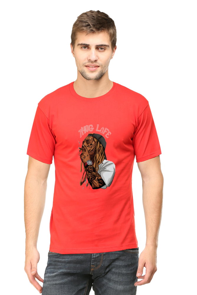 Bluelander Unisex Regular Fit T-Shirt: Soft, Breathable, 100% Cotton, Pre-Shrunk, Bio-Washed, Lycra Ribbed Neck