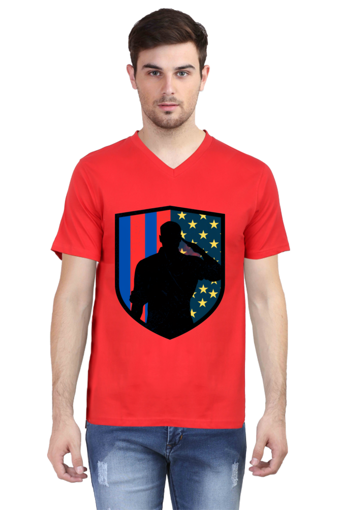 Elevate Your Casual Style: Bluelander's V Neck Cotton Half Sleeve T-Shirts