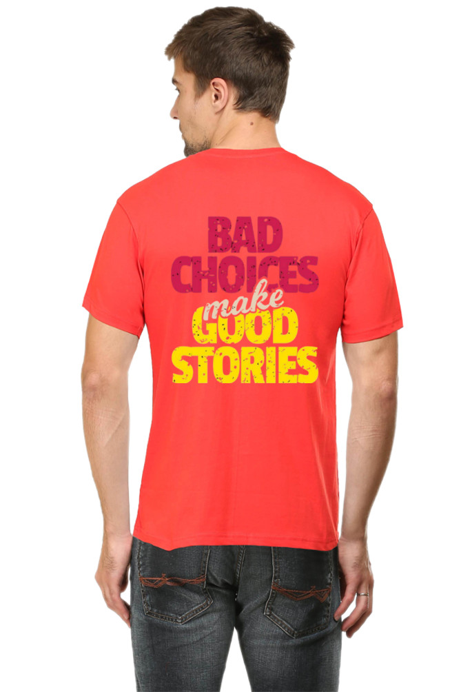 Let's create good stories together: Bluelander's Premium Cotton Bio-Washed Half-Sleeve T-Shirt