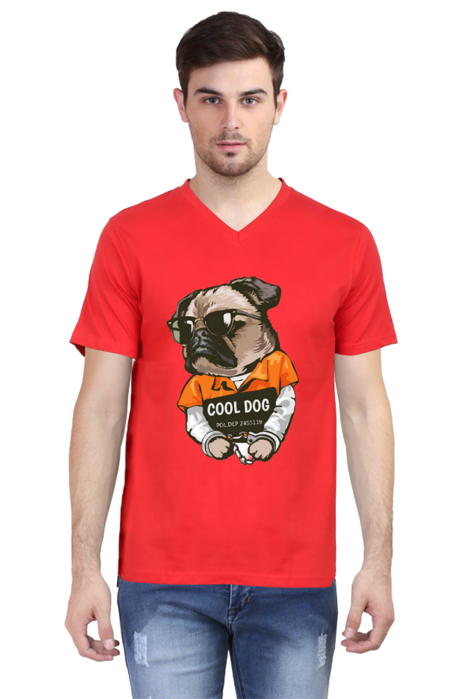 Vibrant V-Neck: Bluelander's V Neck Cotton Half Sleeve T-Shirts, Your Everyday Essential!