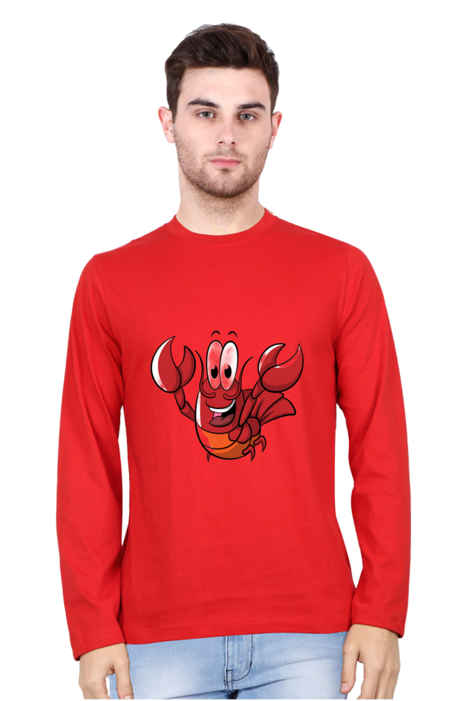Discover Ultimate Design: Bluelander's Cotton Full Sleeve T-Shirts - Embrace Style and Softness!