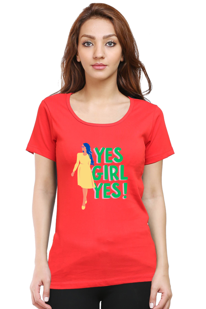 Empowering Every She: BlueLander's Girls and women's Cotton Half Sleeve T-Shirts - Enhanced Design and Supreme Comfort, Tailored for Our Sisters and Moms in India.
