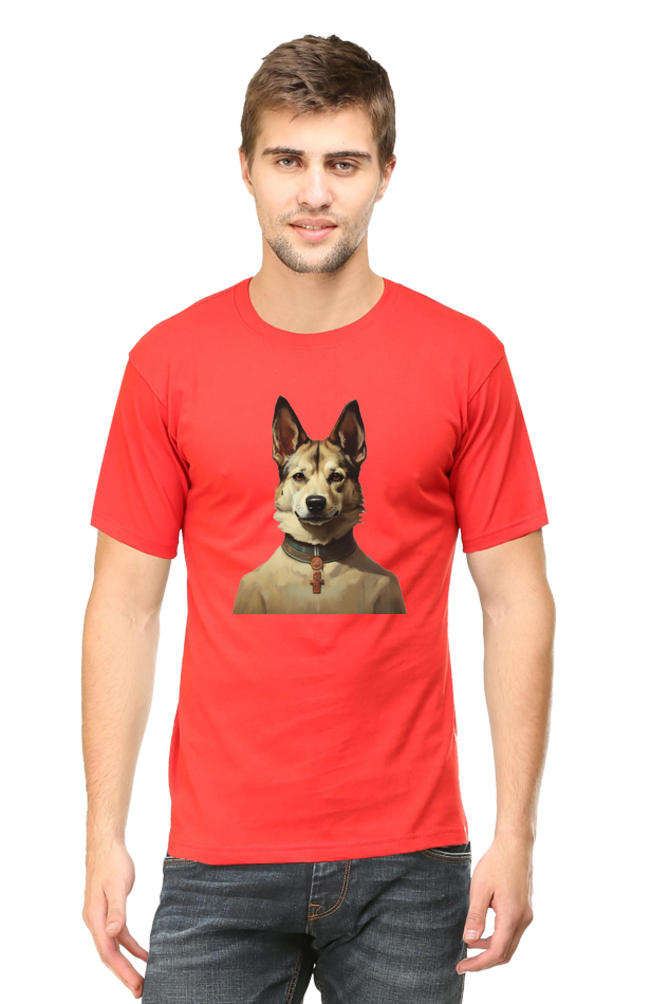 Style for Dog Lovers: Bluelander Cotton Half Sleeve T-Shirts - Comfort and Fashion, Crafted by Human and AI.