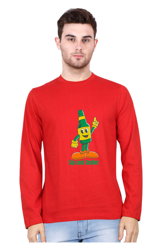 Unveil the Latest Trends: Bluelander's Cotton Full Sleeve Tee, Pioneering the New Fashion Era!