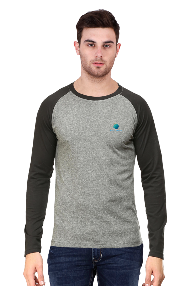 Raglan Rhythm: Dance Through Life with Bluelander's Raglan Cotton Full Sleeve Tee!