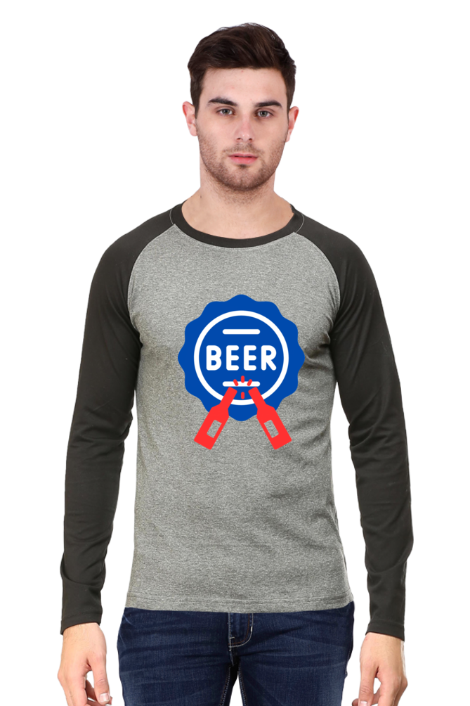Bluelander's Raglan Cotton Full Sleeve Tee -Fashion for Everyone, Say Goodbye to Boring Tees!