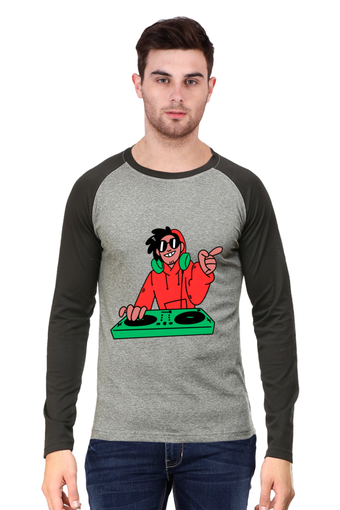 Say Goodbye to Boring Tees with Bluelander's Raglan Cotton Full Sleeve T-Shirt!