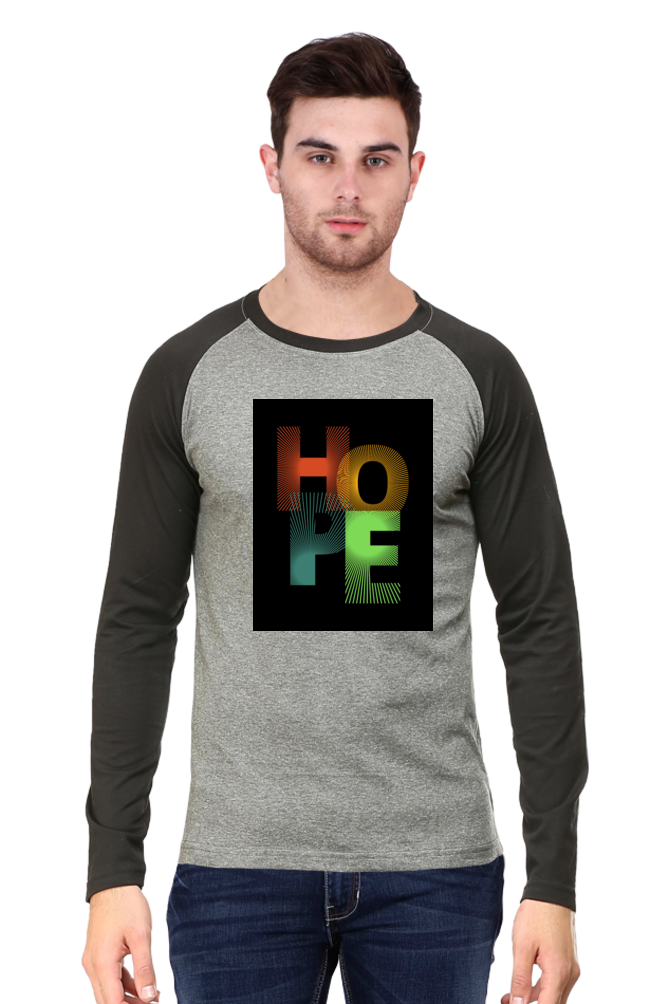 BLUELANDER RAGLAN FULL SLEEVE T SHIRT