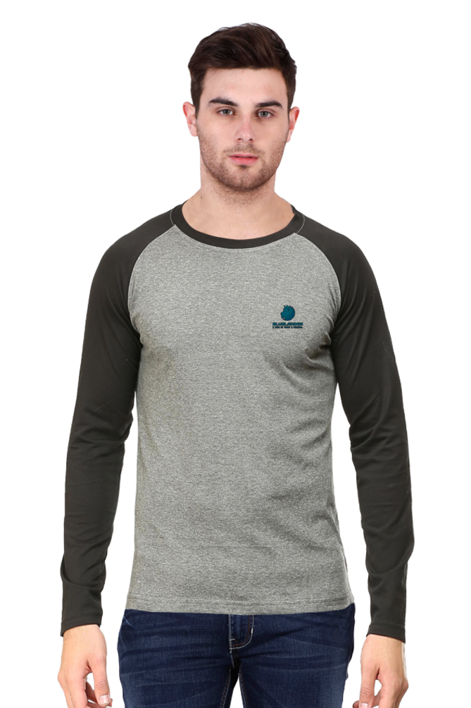 Experience Superior Comfort: Bluelander Raglan Full Sleeve T-Shirt | 100% Cotton | Pre-Shrunk & Bio Washed | Shop Now!