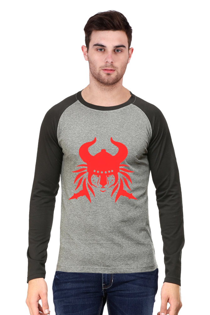 Pedal in Comfort: Bluelander's Raglan Cotton Full Sleeve T-Shirts - Inspiring Attire for the Urban Cyclist!