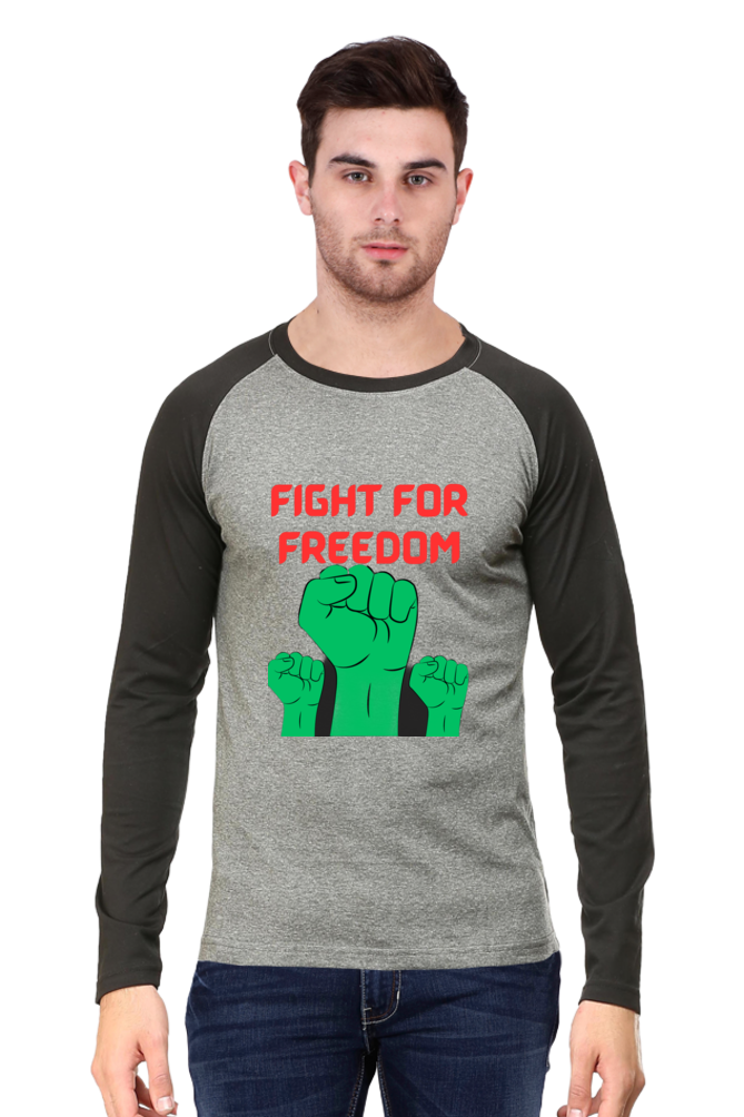 Bluelander's Raglan Cotton Full Sleeve Tee – Step Out in Style and Comfort.