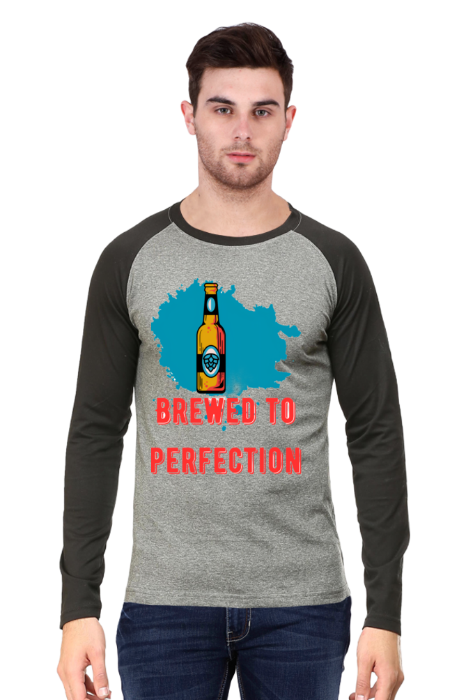 Upgrade Your Style Game with Bluelander's Raglan Cotton Full Sleeve T-Shirts!