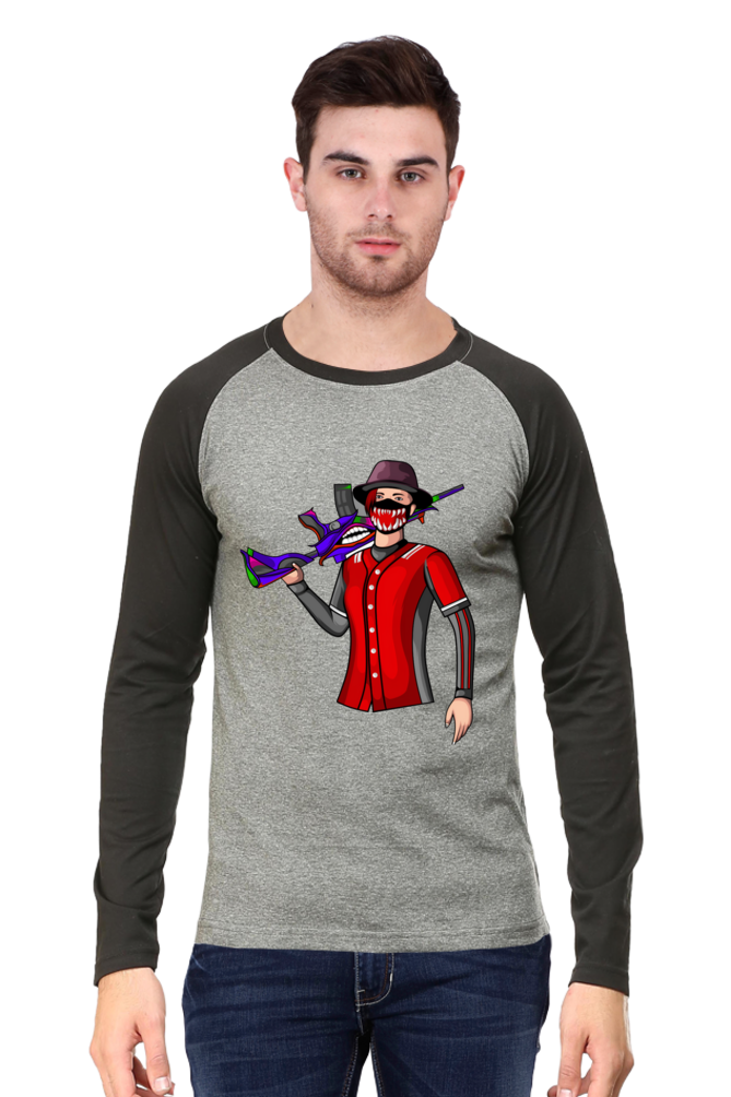Elevate Your Fashion: Bluelander's Raglan Cotton Full Sleeve T-Shirts!
