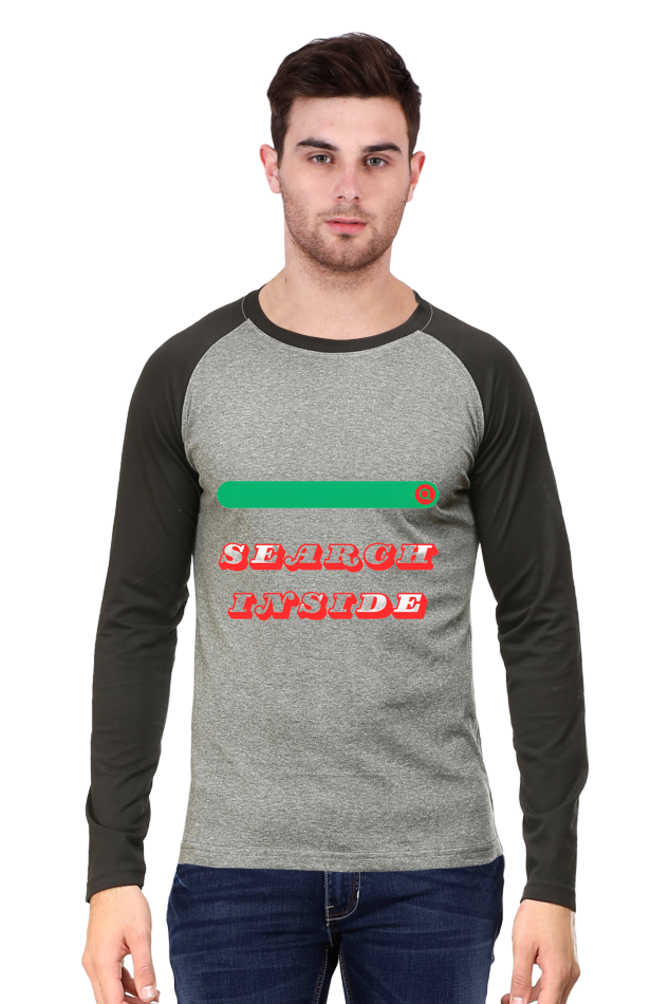 Bluelander's Raglan Cotton Full Sleeve T-Shirts: Stand Out with Unique Designs, Get Noticed Everywhere You Go!