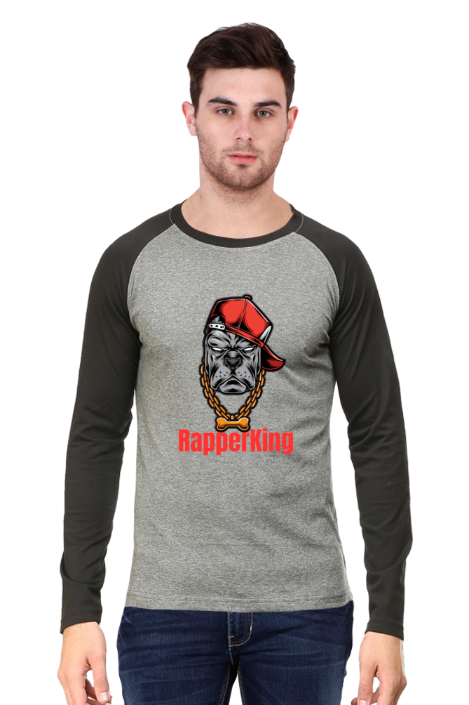 Bluelander's Raglan Cotton Full Sleeve Tee - Elevating Your Fashion Game to Glamorous Heights!