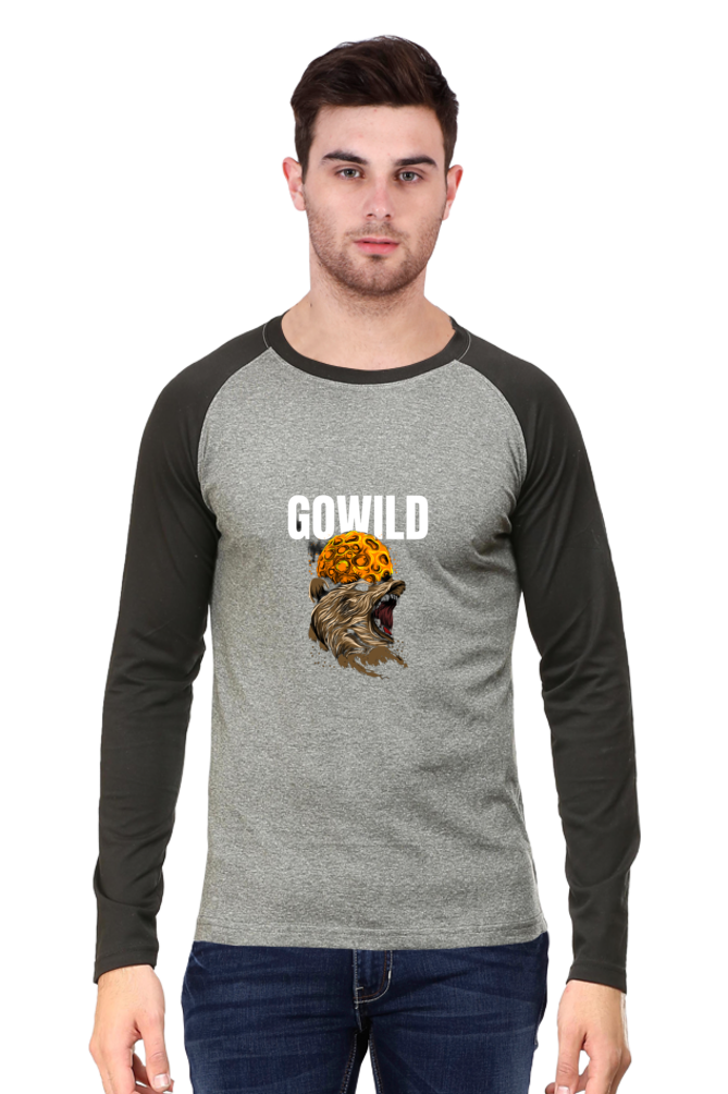 Bluelander Full Sleeve Raglan T-Shirt: Unleash the Wild Side in Style! Explore Comfort and Quality with Our Latest Design