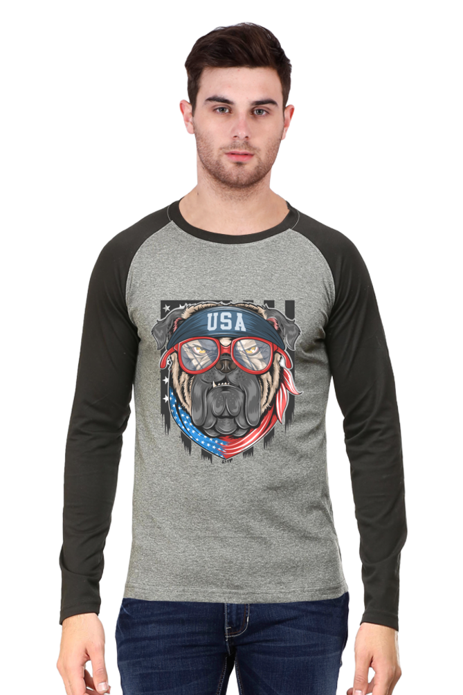 Bluelander's Raglan Cotton Full Sleeve T-Shirt, Supreme Style and Comfort!