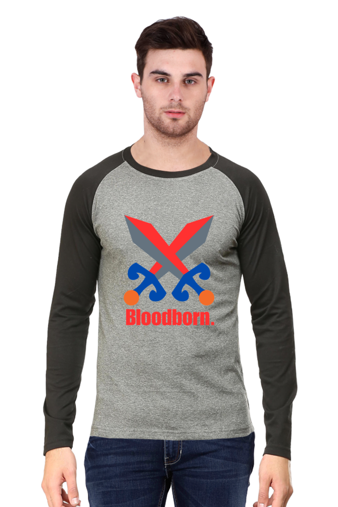 Bluelander's Raglan Cotton Full Sleeve Tee - Level Up Your Style Game!