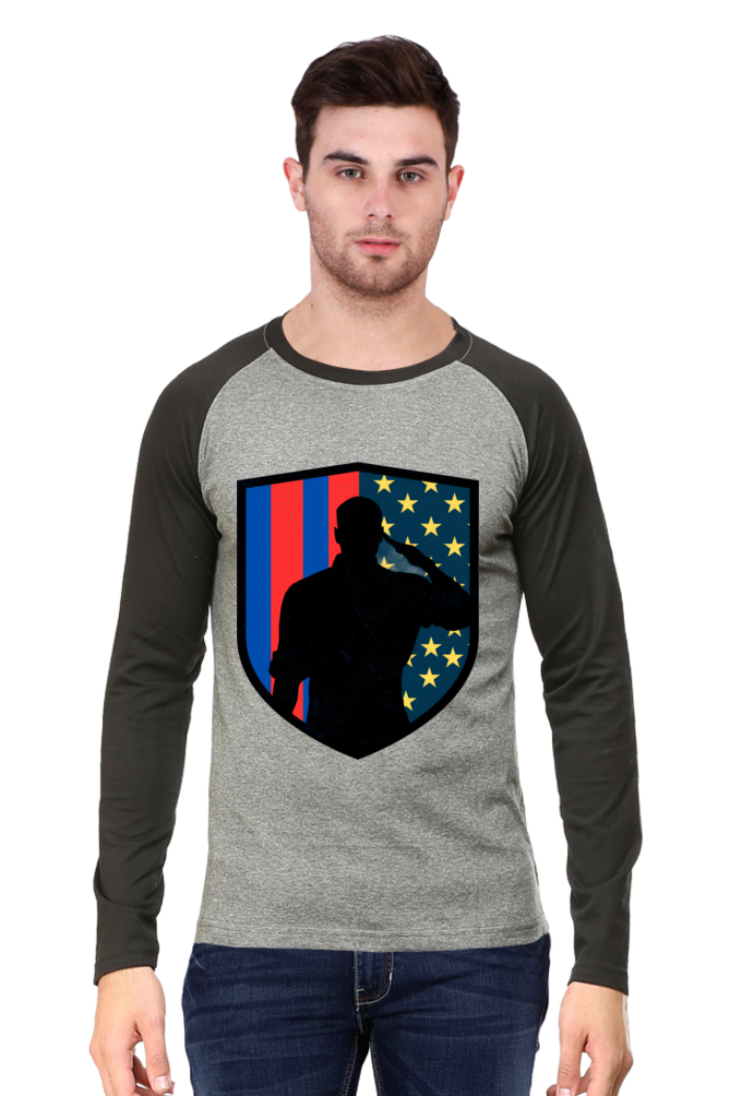 Inspiring Sophistication: Embrace Fashion Freedom with Bluelander's Raglan Cotton Full Sleeve T Shirts.