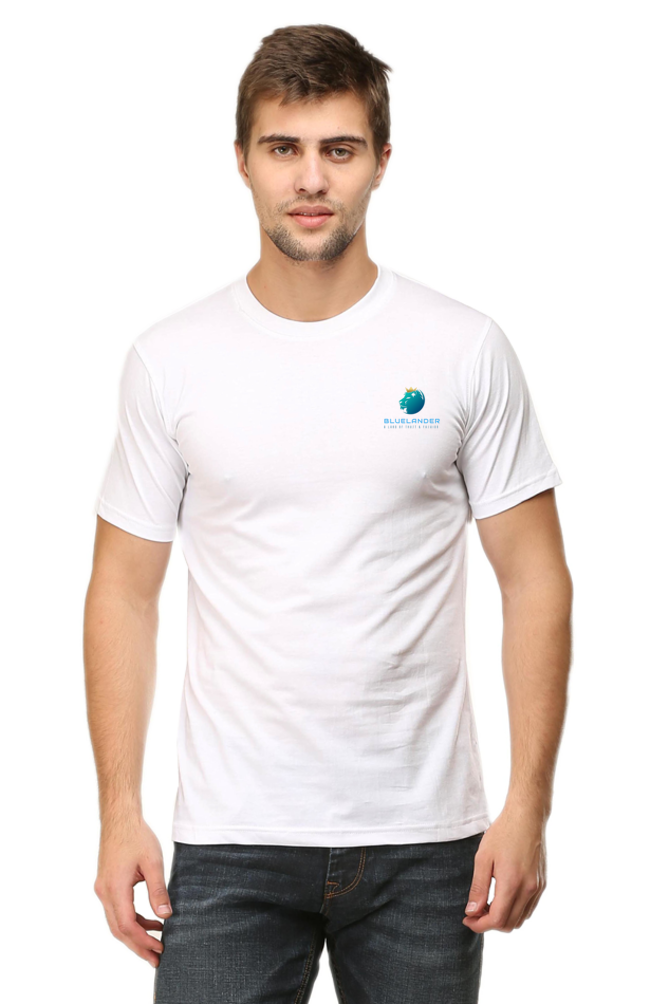 Bluelander's Cotton Half Sleeve T-Shirt -Rock the Cricket Ground in Comfort and Style!