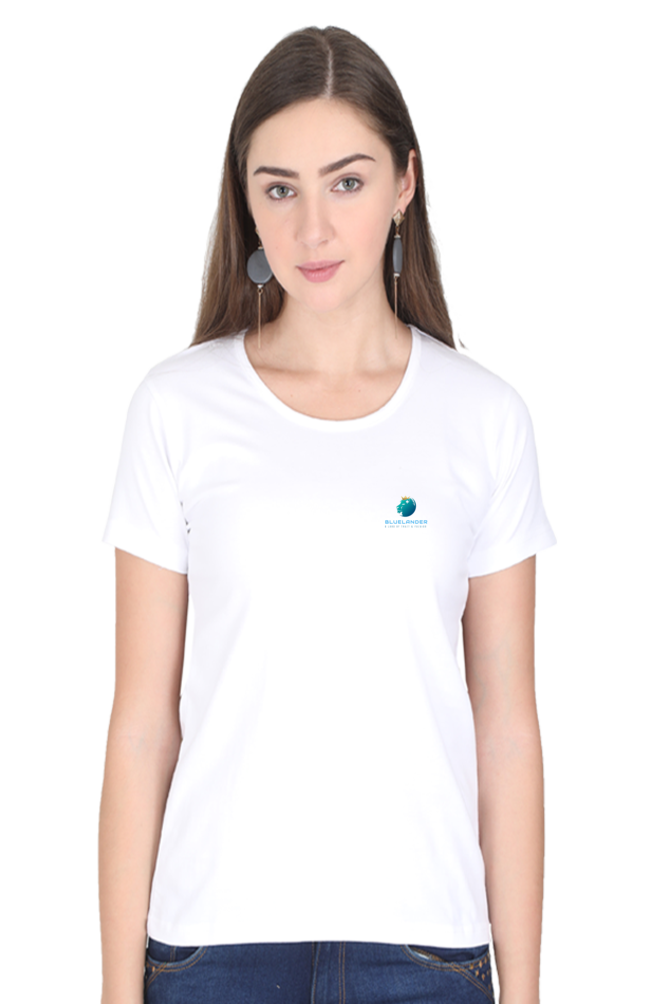 Bluelander girls cotton half sleeve t-shirt for every 'she' is a woman a wife, a sister, a boss, and the most cherished word, mama weaving love into every role she embraces