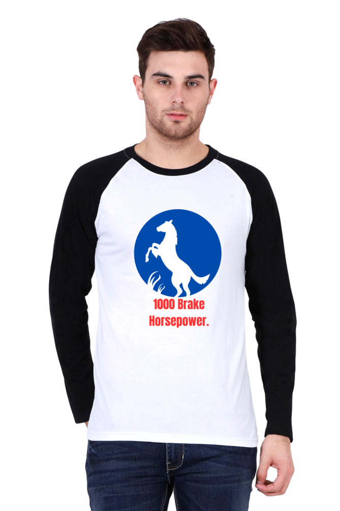 Bluelander's Raglan Cotton Full Sleeve Tee - Elevating Your Style from Boring to Glamorous!