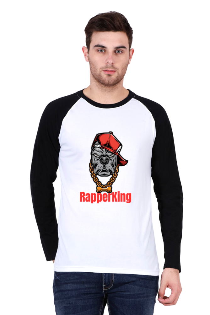 Bluelander's Raglan Cotton Full Sleeve Tee - Elevating Your Fashion Game to Glamorous Heights!