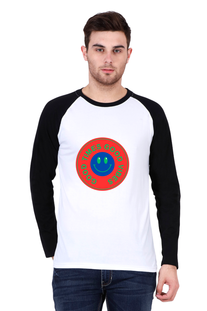 Revolutionize Your Style with Bluelander's Raglan Cotton Full Sleeve T-Shirts!