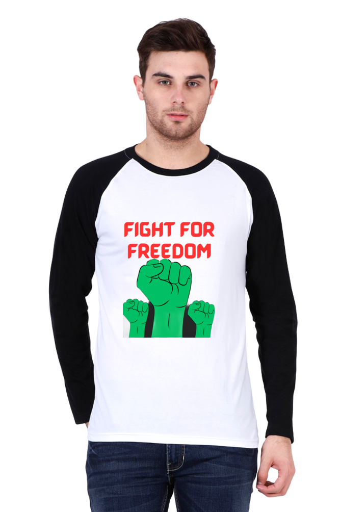 Bluelander's Raglan Cotton Full Sleeve Tee – Step Out in Style and Comfort.
