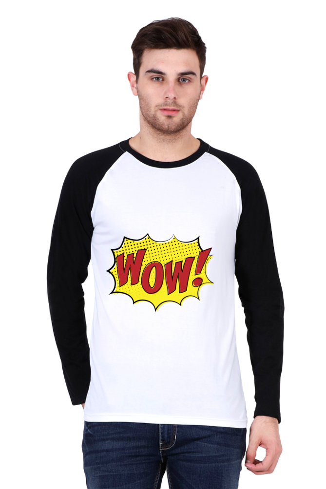 Be the Eye-Catcher with Bluelander's Raglan Cotton Full Sleeve T-Shirts: Generation Z Fashion Icon!
