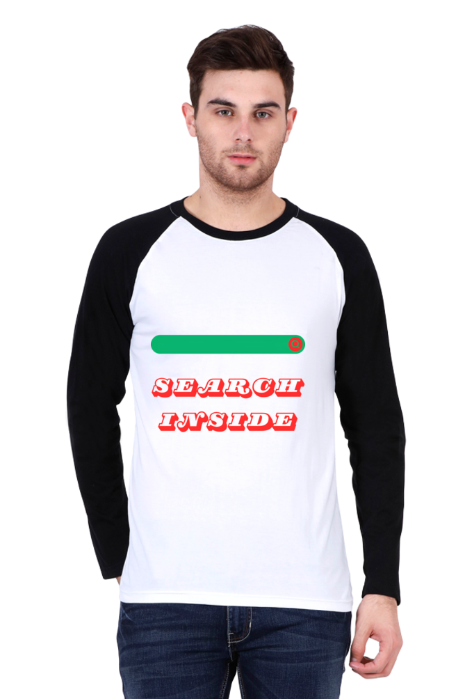 Bluelander's Raglan Cotton Full Sleeve T-Shirts: Stand Out with Unique Designs, Get Noticed Everywhere You Go!