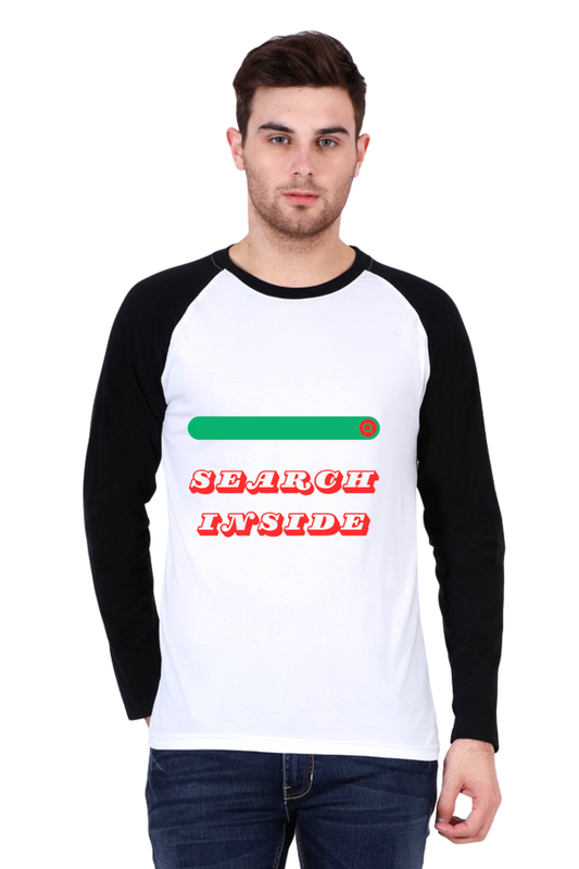 Bluelander's Raglan Cotton Full Sleeve T-Shirts: Stand Out with Unique Designs, Get Noticed Everywhere You Go!