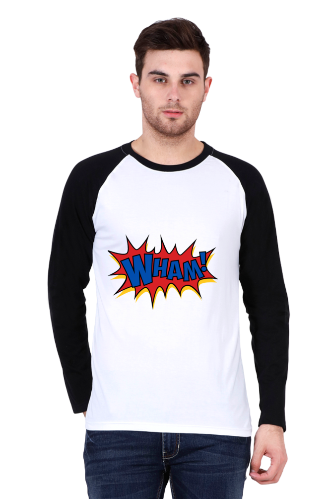 Elevate Your Look with Bluelander's Raglan Cotton Full Sleeve T-Shirts!
