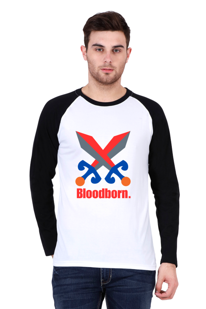 Bluelander's Raglan Cotton Full Sleeve Tee - Level Up Your Style Game!