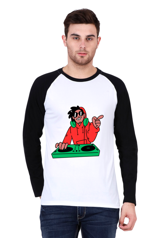 Say Goodbye to Boring Tees with Bluelander's Raglan Cotton Full Sleeve T-Shirt!