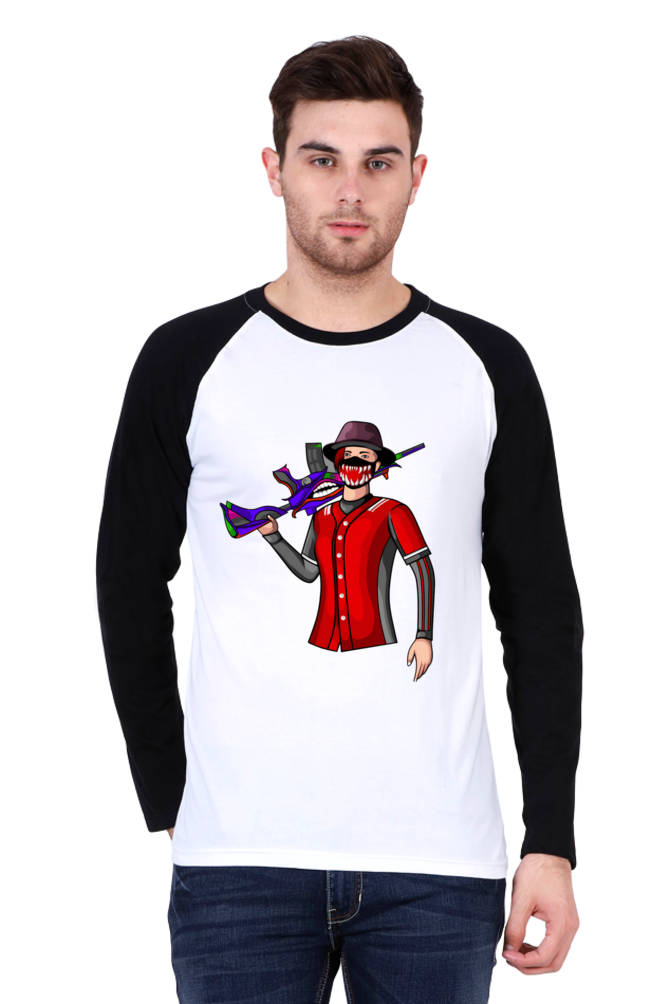 Elevate Your Fashion: Bluelander's Raglan Cotton Full Sleeve T-Shirts!