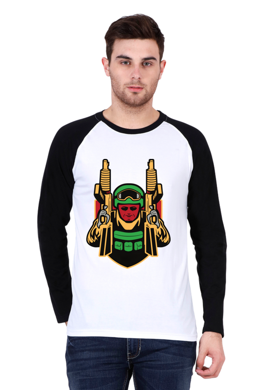 Bluelander's Raglan Cotton Full Sleeve T-Shirt: Say Goodbye to Boring T Shirt.
