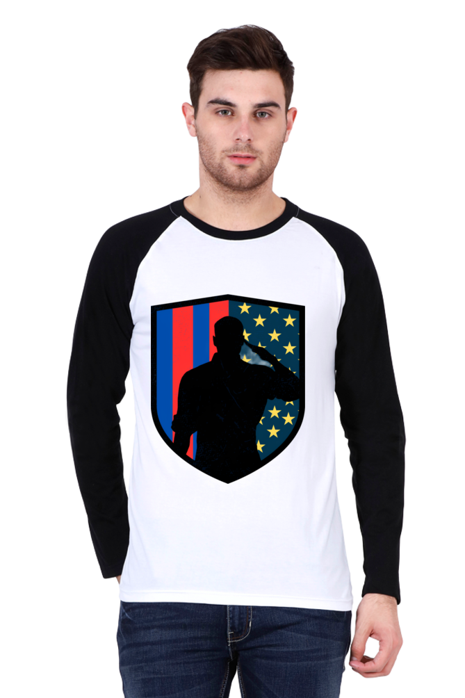 Inspiring Sophistication: Embrace Fashion Freedom with Bluelander's Raglan Cotton Full Sleeve T Shirts.