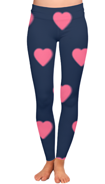 BLUELANDER's premium All Over Printed High Waist Leggings with Pockets.