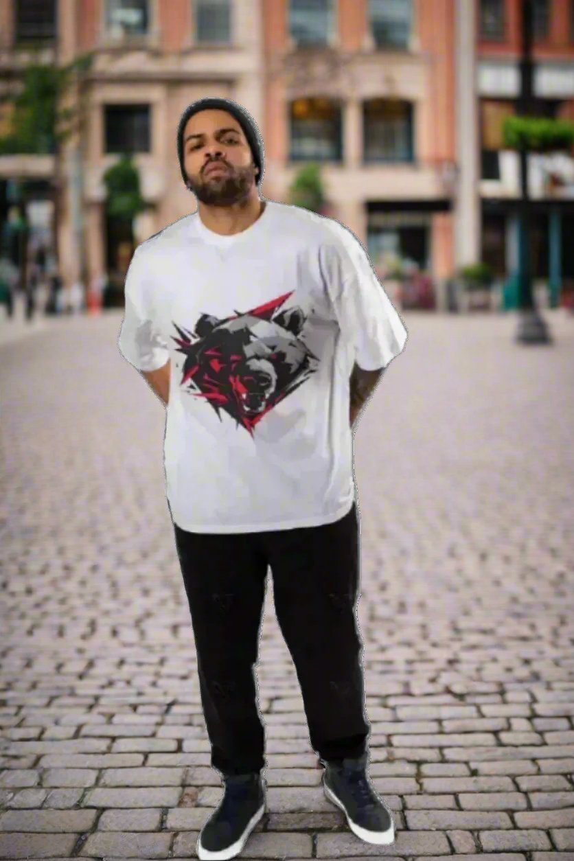 Bluelander's Unisex Terry Oversized T-Shirt: Premium Cotton.
