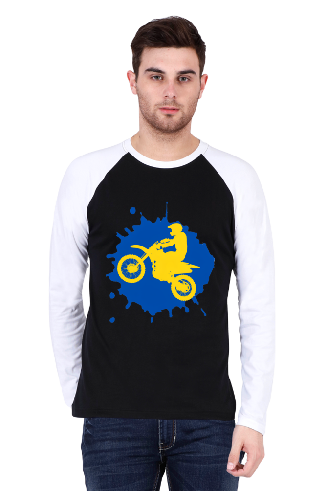 Express Your Unique Style with Bluelander's Raglan Cotton Full Sleeve T-Shirts!