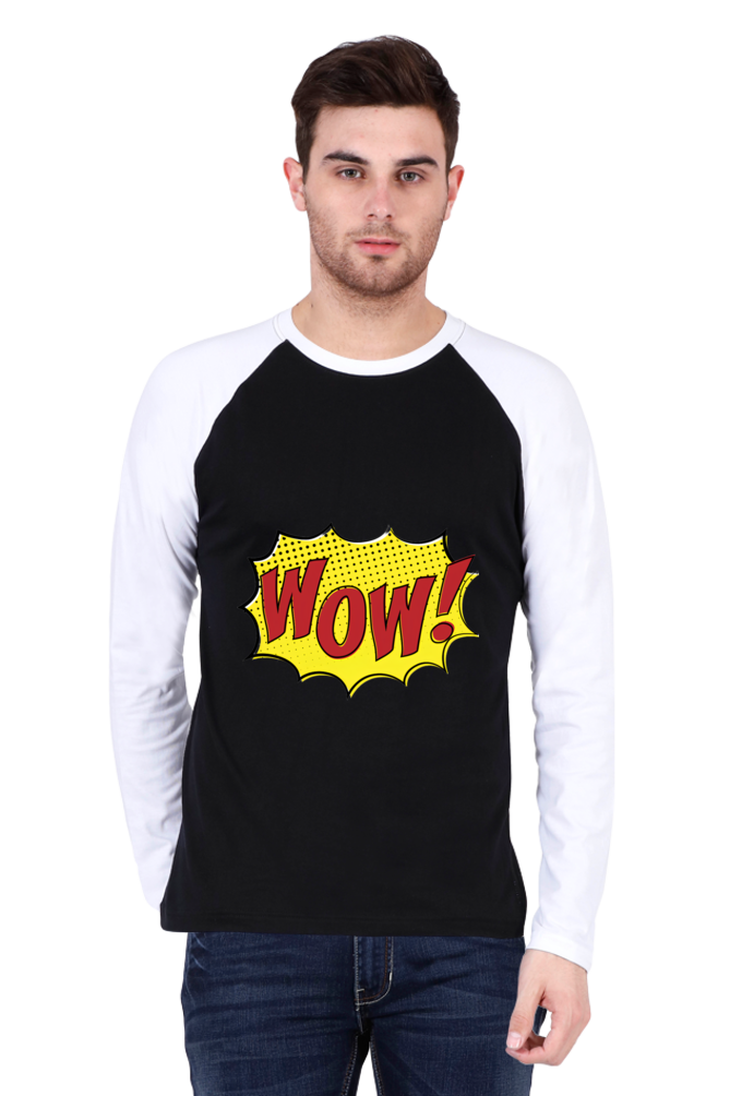 Be the Eye-Catcher with Bluelander's Raglan Cotton Full Sleeve T-Shirts: Generation Z Fashion Icon!