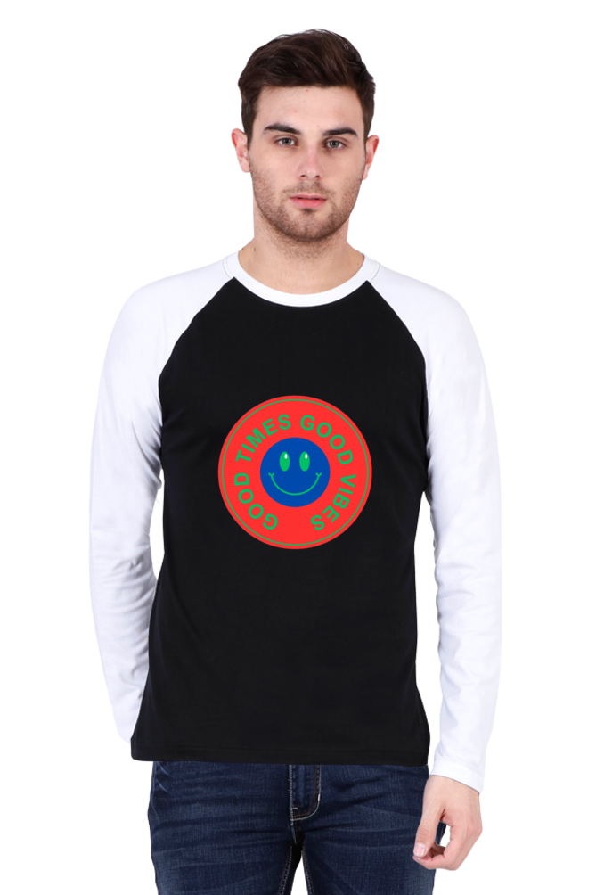 Revolutionize Your Style with Bluelander's Raglan Cotton Full Sleeve T-Shirts!