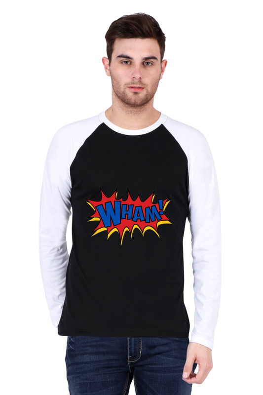 Elevate Your Look with Bluelander's Raglan Cotton Full Sleeve T-Shirts!