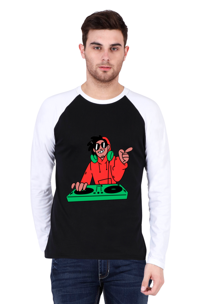 Say Goodbye to Boring Tees with Bluelander's Raglan Cotton Full Sleeve T-Shirt!