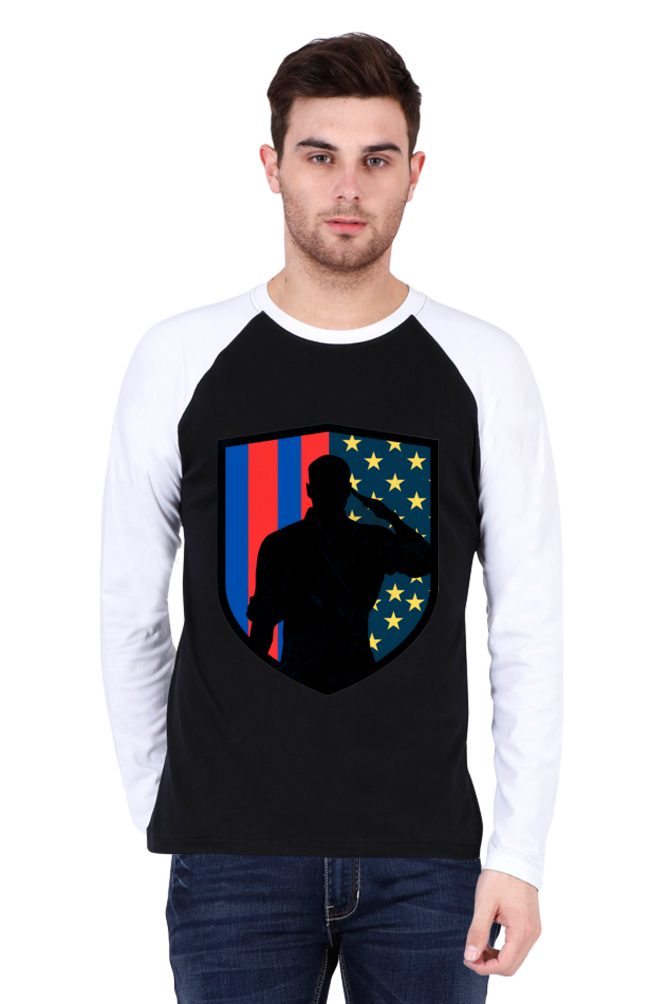 Inspiring Sophistication: Embrace Fashion Freedom with Bluelander's Raglan Cotton Full Sleeve T Shirts.