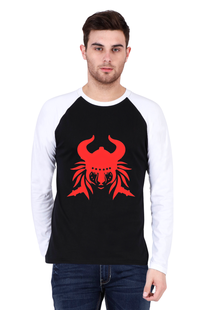 Pedal in Comfort: Bluelander's Raglan Cotton Full Sleeve T-Shirts - Inspiring Attire for the Urban Cyclist!